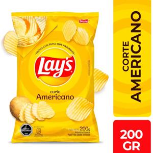 Papas Fritas Lay's Corte Americano 200g