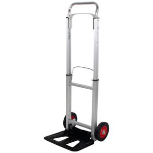 Carro Carga Plegable Aluminio Tipo Yegua 100 Kg Color Gris