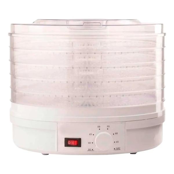 Deshidratador De Alimentos 5 Bandejas Lumax Color Blanco