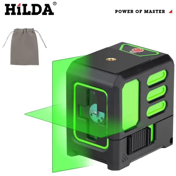 Nivel Láser 2 Líneas Nivelación Automática HILDA
