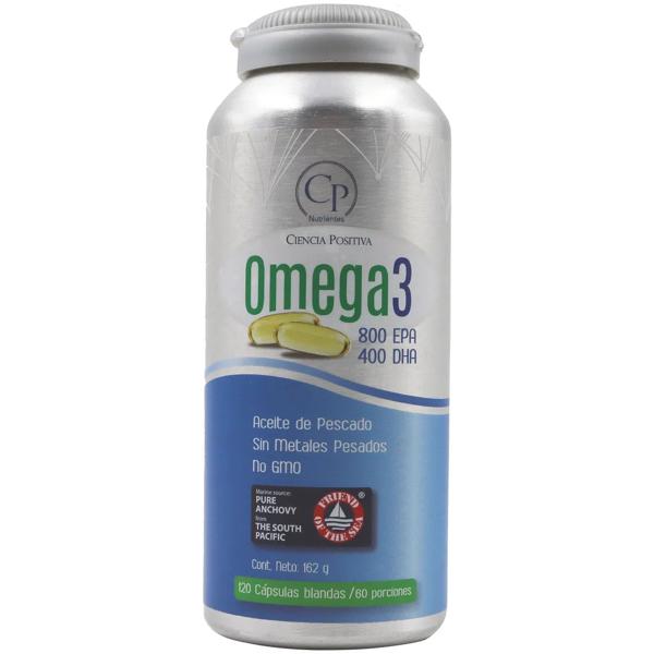 Omega 3 800 Epa Y 400 Dha X120 Cápsulas Blandas