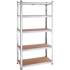 Estante De Almacen Organizador 5 Niveles Ajustable Jadever
