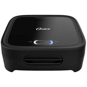 Sandwichera Oster Compacta Con Platos Hondos Ckstsm400 Color Negro
