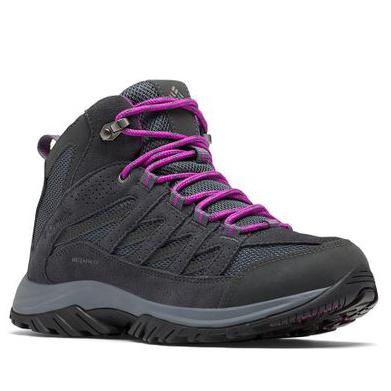 Botín Mujer Crestwood Mid Waterproof Gris Columbia