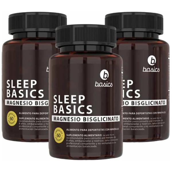Sleep Basics - Magnesio Bisglicinato Pack 3 Meses