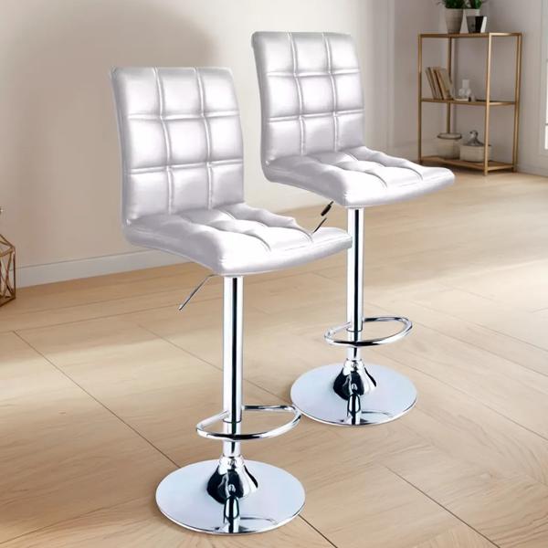 Pack 2 Piso Bar Sillon Taburete Odo Colores Muebles Metinca