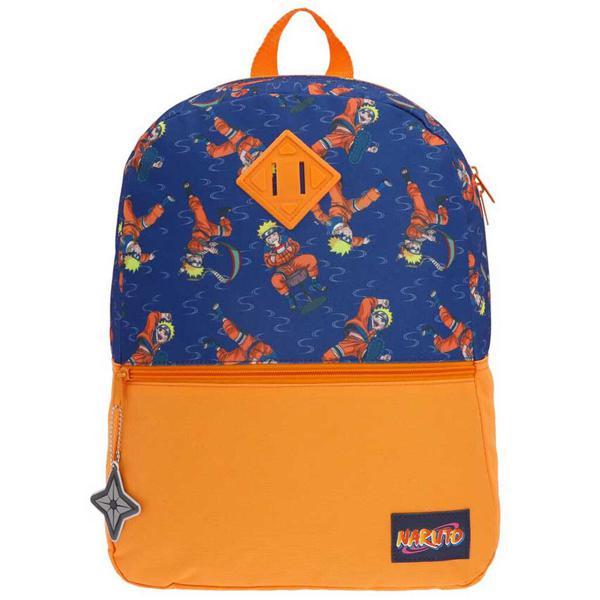 Pack Mochila, Estuche y Lonchera Naranja Naruto