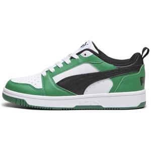 Zapatilla Puma Rebound V6 Lo Jr Verde Joven