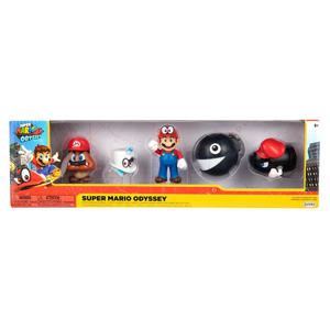 Nintendo Pack 5 Figuras 2.5" - Mario Odyssey