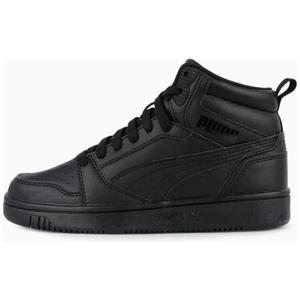 Zapatilla Puma Puma Rebound V6 Mid Jr Negro Niño