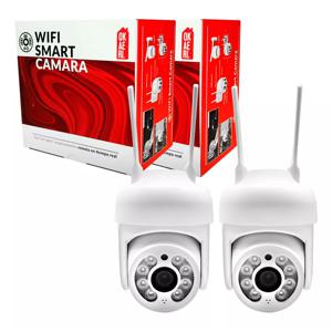 Pack X2 Camara Ip Wifi Exterior Inalambrica Hd