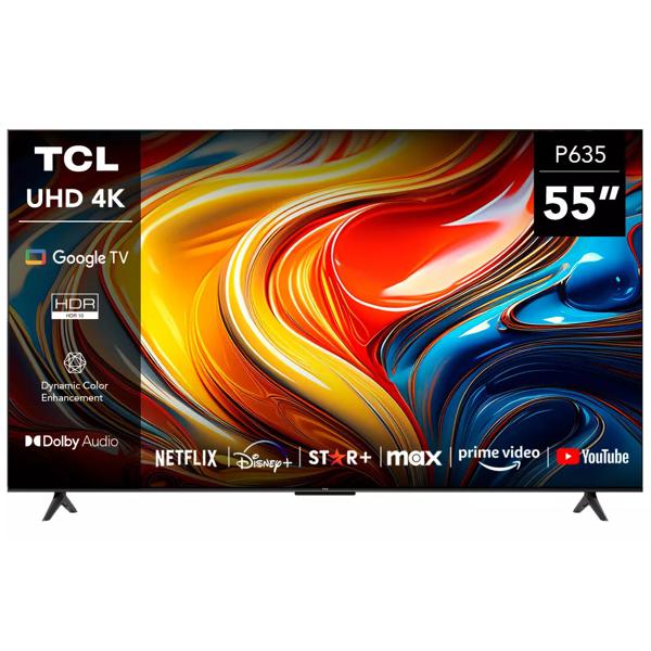 Smart TV 55 TCL 4K UHD 55P635 Google TV