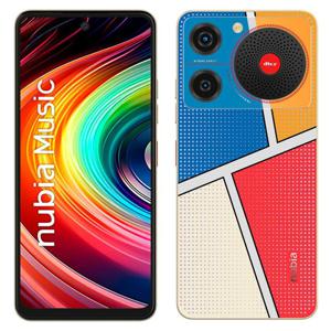 Celular ZTE Nubia Music 128GB 6,6" Pop Art Liberado
