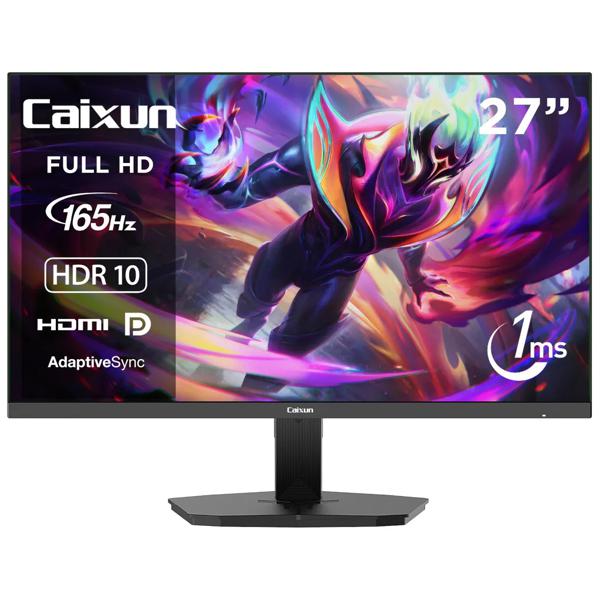 Monitor Gamer Plano Caixun 27" FHD IPS 165Hz C27F4F