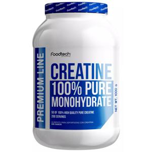 Creatine 100% Pure Monohydrate 1kg Foodtech Sabor Sin Sabor