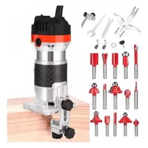 Rebajadora De Madera De 800w + 15 Brocas