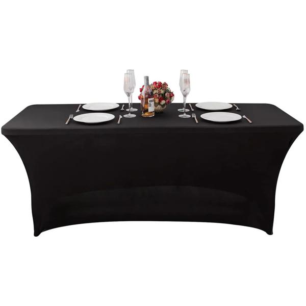 Funda De Mantel Tela Spandex Mesa 183x76x76 Cm Evento 6 Ft