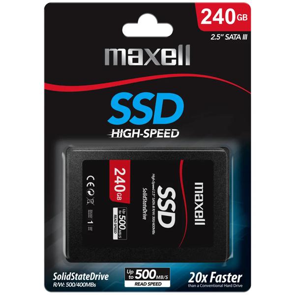 Disco Duro Solido Ssd Maxell Interno 240gb Sata Iii 2.5