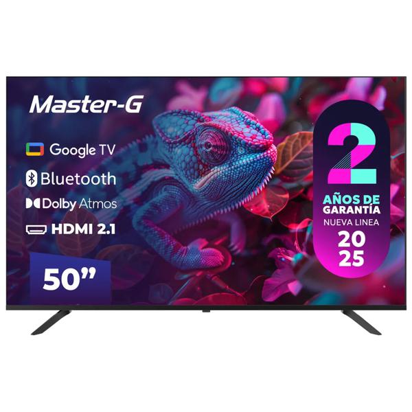 Smart Tv Led 50' Google Tv 4k Uhd Bluetooth Master-G 2025