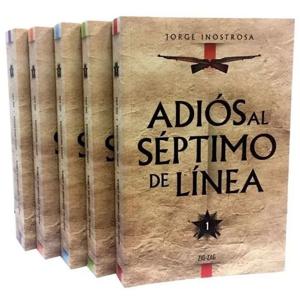 Adiós Al Septimo de Linea 5 Tomos Jorge Inostrosa 2014