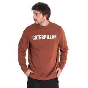 Polerón Unisex Caterpillar Logo Crewneck Terracota Cat