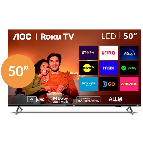 Led 50" AOC 50U6125 / Ultra HD 4K / Smart TV