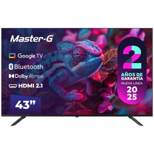 Smart Tv Led 43 Google Tv Full Hd Bluetooth Master-G 2025