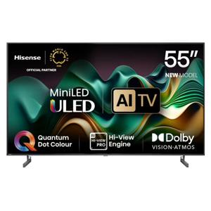 Televisor 55" MiniLED 4K UHD U6N Smart TV Hisense