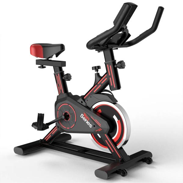 Bicicleta Estática Ten Series Sbr40 Spinning 4kg Inercia Color Rojo
