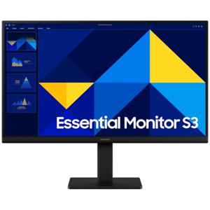 Monitor Samsung 22 Essential S30gd 100hz Plano Fhd Negro