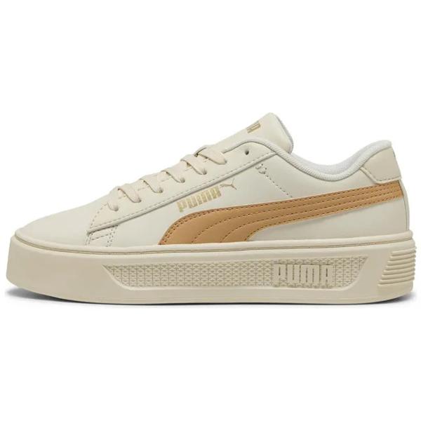 Zapatilla Puma Smash Platform V3 Blanco Mujer