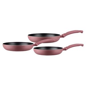 Set Sartenes Marmicoc Spring Granate Aluminio Guinda