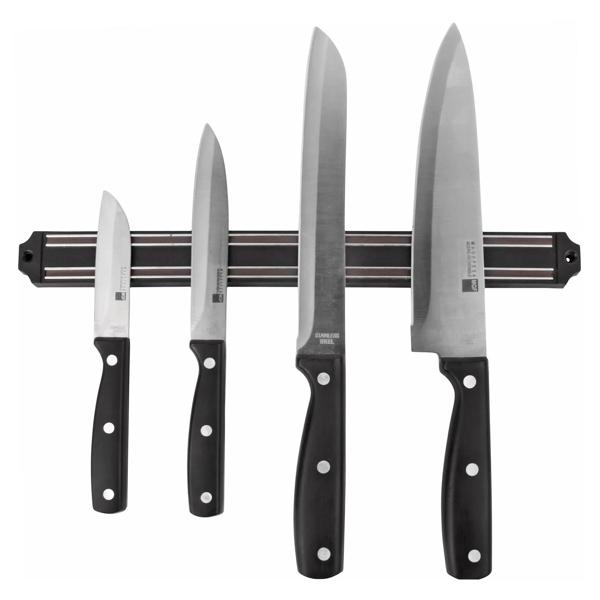 Set de 4 Cuchillos Blade + Soporte Iman Magefesa