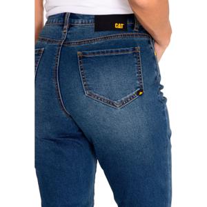 Jeans Denim Mujer Triblend Mid-rise Skinny Azul Cat