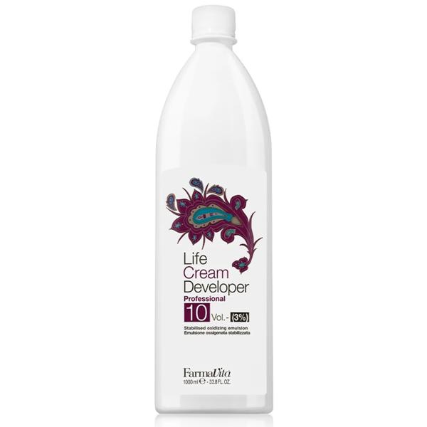 Emulsión Oxidante Estabilizadora Farmavita Life CR Developer 10V 1000ML