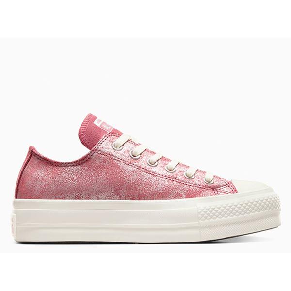 Zapatillas Mujer Converse Urbano Rosado Chuck Taylor All Star Lift Cuero