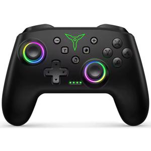 Mando inalámbrico Switch Pro con Joystick, Doble Vibración