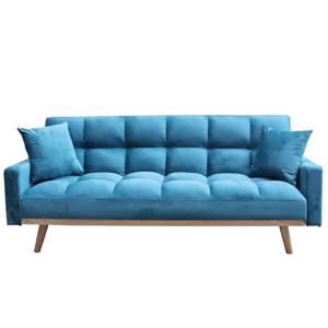 Sofá Cama Casanova Batik 3 Cuerpos Azul