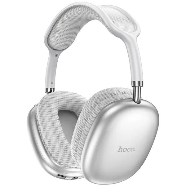 Audifonos Hoco W35 Air Triumph Over Ear Bluetooth Silver Color Plata