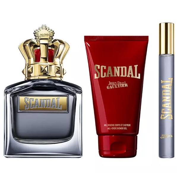 Set Perfume Scandal EDT Hombre 100 ml + All Over Gel de Baño 75 ml + EDT 10 ml