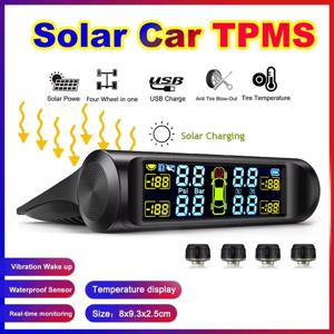 Sistema de Supervisión de Presión de Neumáticos Solar TPMS Inteligente
