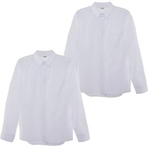 Pack 2 Camisa Escolar Niño Talla 14 y 16 Crescendo