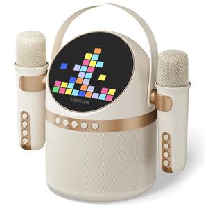 Parlante Karaoke Inalámbrico Philips Tas2509 2 Micrófonos Inalámbricos 6 Efectos Vocales