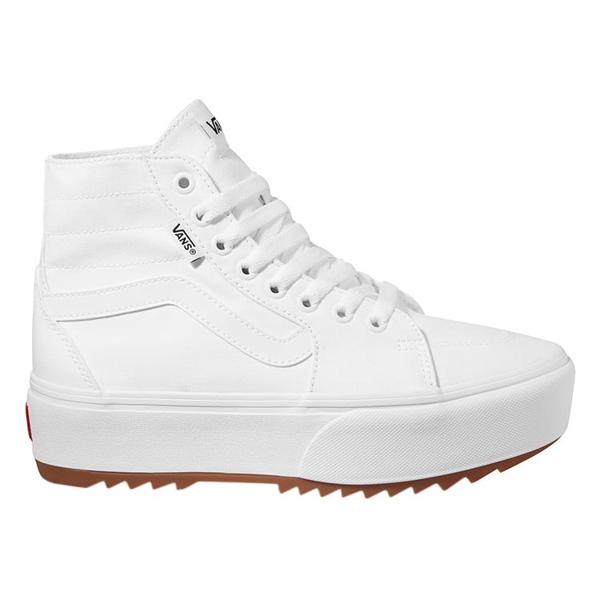 Zapatillas Mujer Vans Urbanas Blanco Filmore Hi Tapered Platform