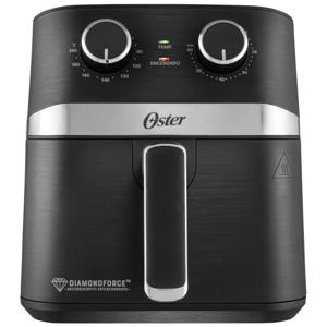 Freidora De Aire Manual 4lt Oster Diamondforce Color Negro