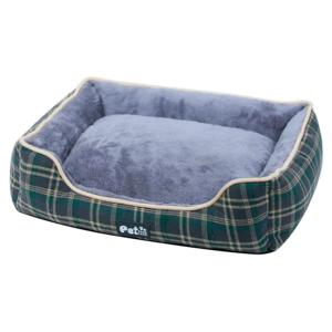 Cama Mascota Escocés Verde 65x55x16 cm