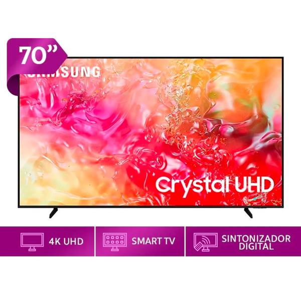 Smart Tv Samsung Led 4k Uhd 70" Crystal Du7000