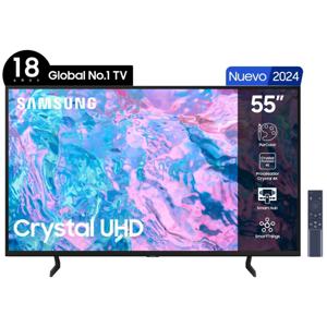 Smart TV UN55CU7090GXZS 55" 4K Led Negro Samsung