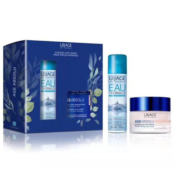 Set Age Absolu Crema de Día + Agua Termal de Uriage 50ml
