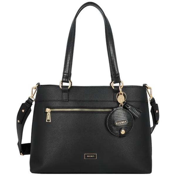 Cartera Tote Secret Albacete Fw25 L Negro
